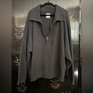 VGUC Aerie 1/4 Zip Sweater COMFY XXL